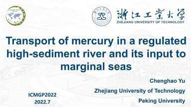 Transport of Mercury in a Regulated High-sediment River and Its Input to Marginal Seas